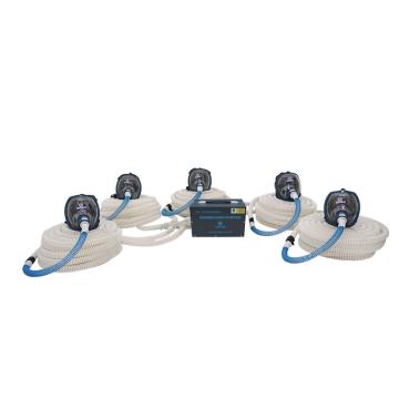 海固 智能型彩屏电动送风式长管呼吸器五人 全面罩 HG-DHZK20AH6.0A/Q5全面罩五人
