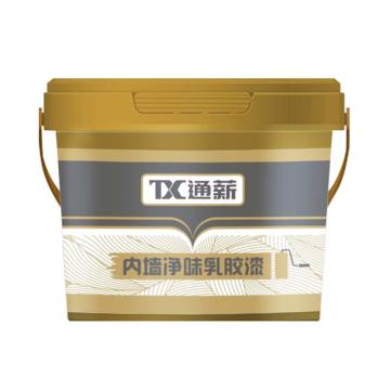 通薪 内墙净味乳胶漆，国标YR01淡棕色 内墙净味乳胶漆，YR01淡棕色