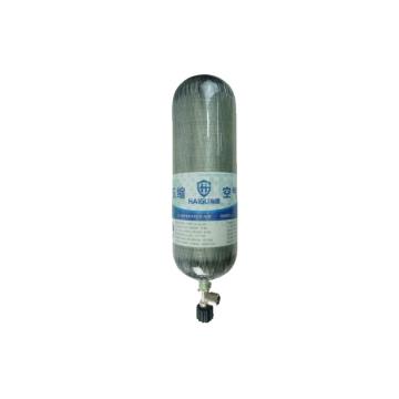 海固 9L空气呼吸器气瓶全缠绕碳纤维复合材质，不带表 HG-9L