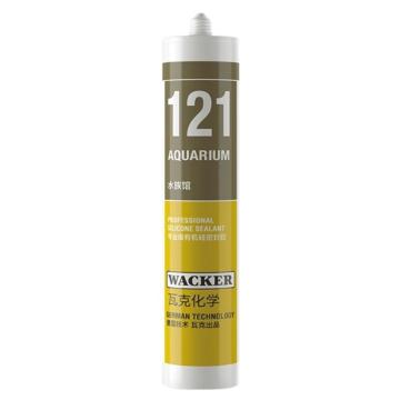 WACKER/瓦克 121水族馆玻璃胶 121黑色