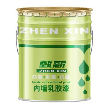 中兴 WY竹炭净味 竹炭净味5合1环保无添加墙面涂料，18L/桶