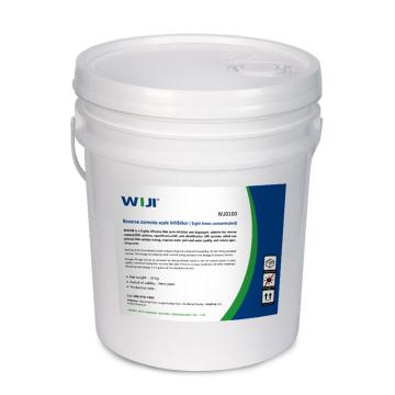 五吉 反渗透阻垢剂8倍浓缩液 WJ0100，20kg/桶