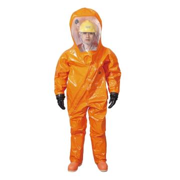 MSA/梅思安 A级气密性防化服可配空呼使用 （连脚 含手套不含防化靴） CPS900-L