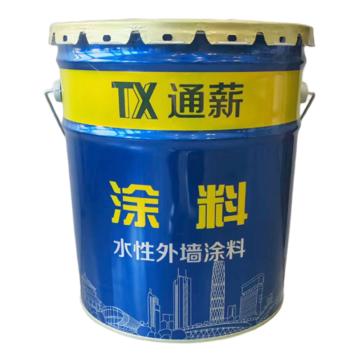 通薪 丙烯酸外墙涂料，国标GY11玉灰色 丙烯酸外墙涂料，GY11玉灰色，20kg/桶