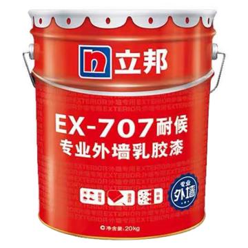 立邦 EX707外墙涂料 NN0407-2风爆灰，20kg/桶