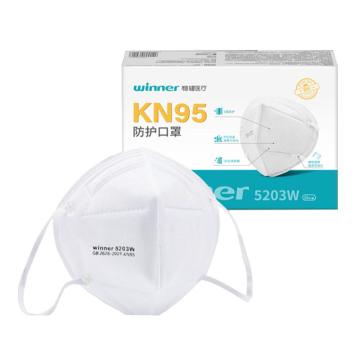 稳健 防颗粒物口罩KN95，耳戴式（售完即止） 604-009496-01
