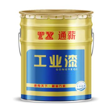 通薪 醇酸磁漆 醇酸磁漆，国标G03艳绿，5kg/桶