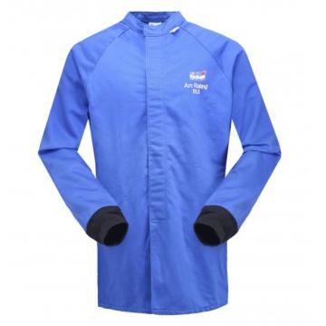 Lakeland/雷克兰 防电弧大褂式上衣HRC 3级 26Cal/cm2，蓝色（DH经济面料） AR26SC-S