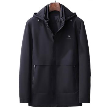 征战虎 秋冬季冲锋衣男士三合一户外登山服黑色 XS QHF083