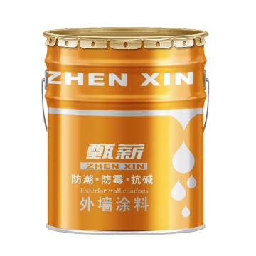 中兴 外墙涂料 外墙涂料，PB01深(铁)蓝色，20kg/桶