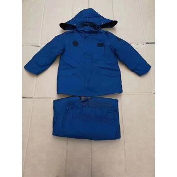 杉一服饰 地勤棉服套装尺码：165/88-185/104 蓝色