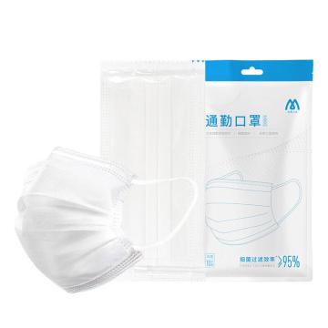 名典上品 通勤口罩白色，独立装 M993