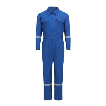 优普泰 阻燃防静电连体服NOMEX本质阻燃，宝蓝色（同款30套起订） FZ001-4XL