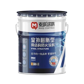麦琪 水性二类室外膨胀型钢结构防火涂料（原超薄） 二类，GT-WSP-Ft2.0-MQ 25kg/桶