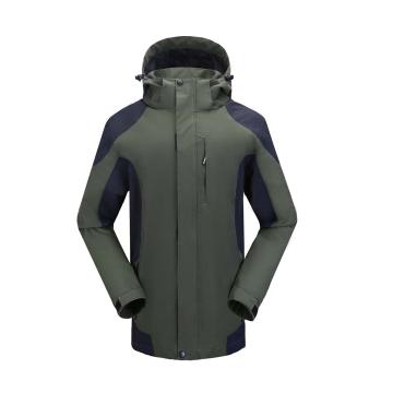 Lakeland/雷克兰 时尚款新雪丽户外防寒夹克含内胆绿色 PR11+T200-XXXL