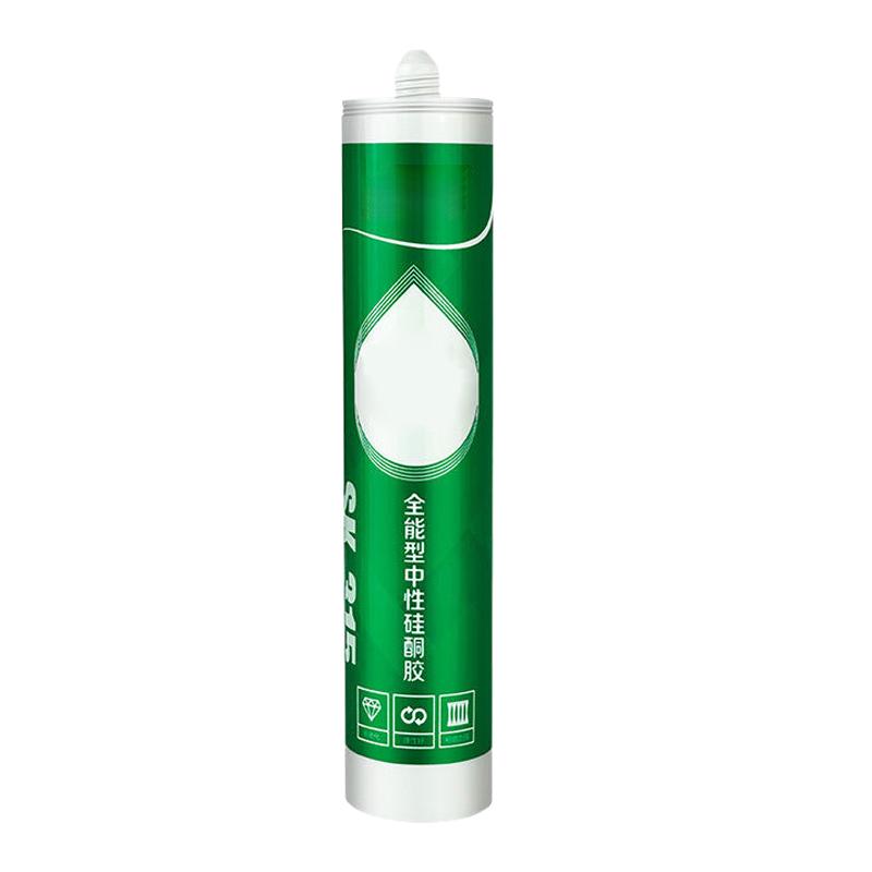 捷顺 玻璃胶高粘性防水防霉厨卫专用密封胶 中性硅酮胶