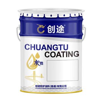 创途 水性丙烯酸金属屋面防水涂料 奶油 防水 20KG/桶