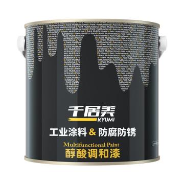 QIANJUMEI/千居美 防锈漆 防锈漆，黑色，3Kg/桶