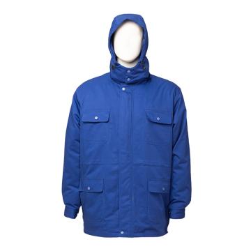 凯睿凯琦 防静电冬季棉服网格防静电面料；细胆丝绵纤维续片，独立包装，蓝色 FD2403004-185