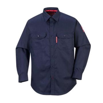 波伟斯特 Bizflame阻燃衬衫（下单备注尺码） FR89，藏青色，S-3XL