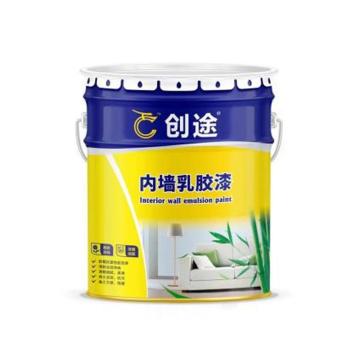 创途 内墙乳胶漆 内墙乳胶漆，白色 20kg/桶