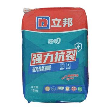 立邦 批乐宝醛零强力抗裂嵌缝膏 批乐宝醛零强力抗裂嵌缝膏，白色，18KG/包