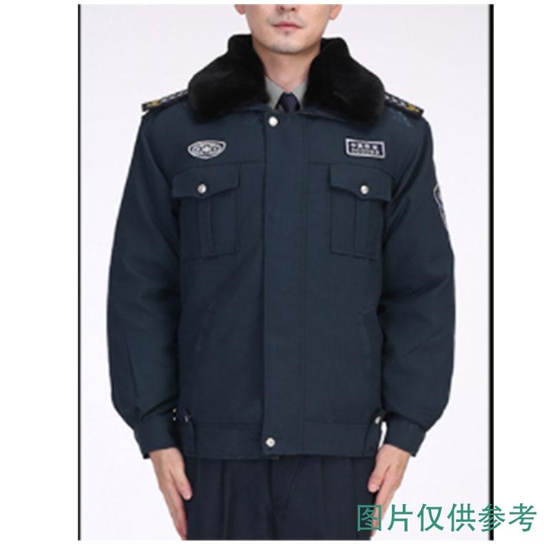 沽衣邦 冬季保安服上衣内胆可拆 防静电 黑色 180cm