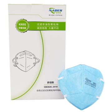 耐呗斯 防颗粒物口罩KN95，头戴式 NBS95402-DL