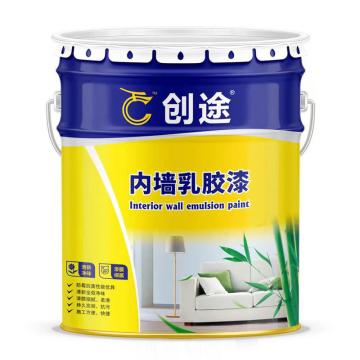 创途 L100内墙乳胶漆 L100内墙乳胶漆，米黄，20KG/桶
