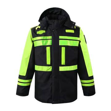 古原 防寒棉雨衣可拆卸内胆（同系列10件起订） 拼色-3XL