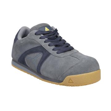 代尔塔 D-SPIRIT SUEDE S1P翻毛皮安全鞋，防砸防刺穿防静电 301344-38