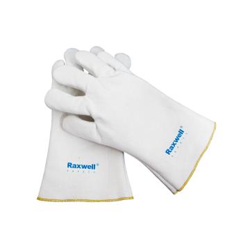 Raxwell 200℃耐高温手套米白色，32cm，1副/袋 RW2806