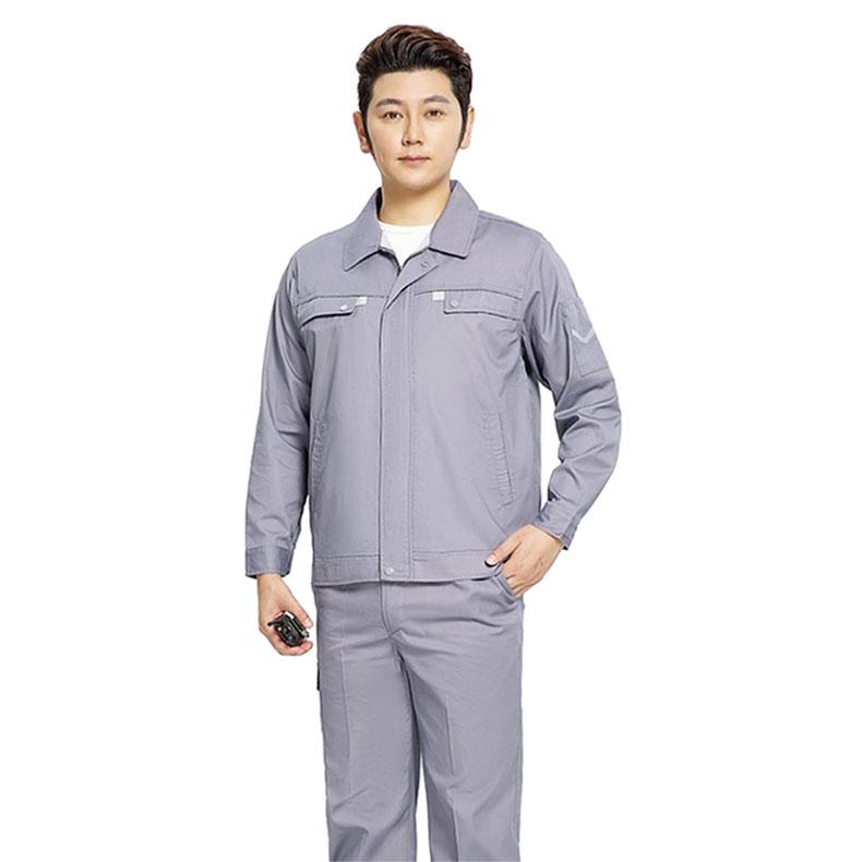 ALLAXDO CVC磨毛长袖工作服套装 GM1SSG1159M01，4XL/190