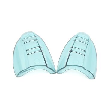 拓德 TPU眼镜护侧翼12mm双孔（10mm镜脚通用款）50mm*45mm*20mm TD-EYJH001 墨绿