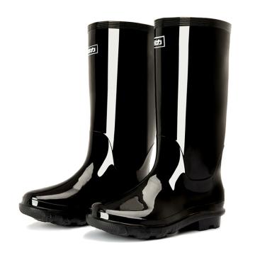 回力 黑色高筒雨靴 838单层，41