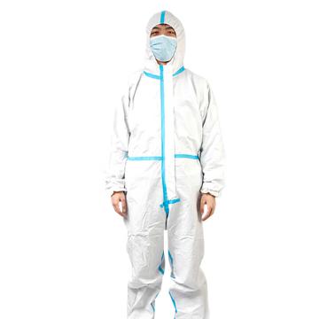 共泰 一次性畜牧防护服无纺布连身式 连帽（不含脚套） XL/175