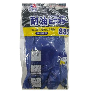 洁安康 工业耐酸碱浸塑手套 885
