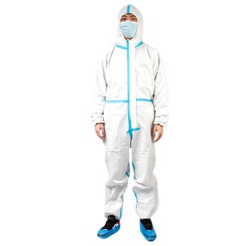 共泰 一次性畜牧防护服无纺布连身式 连帽连脚 2XL/180