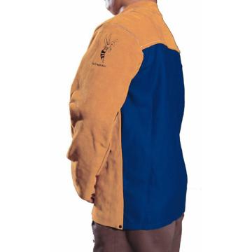 威特仕 焊接防护服雄蜂王上身焊服 背配防火阻燃布 44-2530-XXL