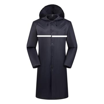 燕王 长款连体雨衣大褂藏青色(偏黑) YW5006-2XL