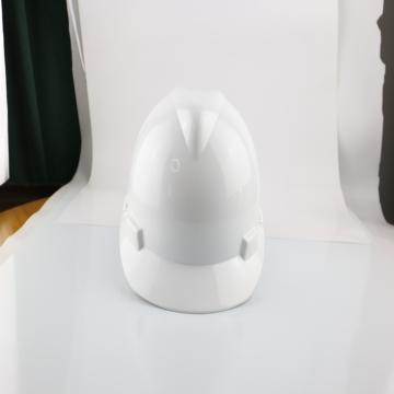 MSA/梅思安 安全帽，V-Gard 标准型，PE白，一指键，针织，涤纶，E型下颏带 10245110，10146470