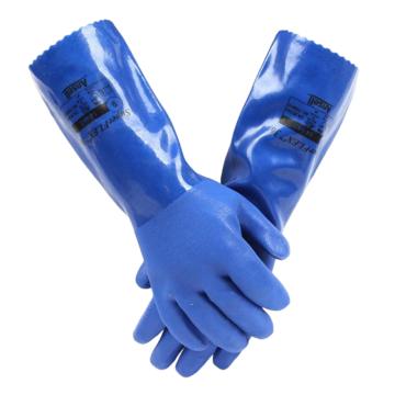 Ansell/安思尔 PVC防化手套Edge系列，36cm，厚衬里，1副 14-663-10