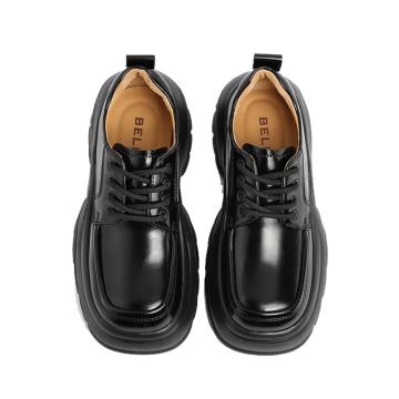 百丽 暗黑风牛津鞋女款黑色 Z9X1DCM3-35