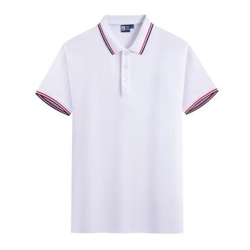 英格杰家 夏季纯棉polo衫S-4XL，（男女款可选）下单备注尺码，印制需咨询，定制logo另外收费 HT2099，白色