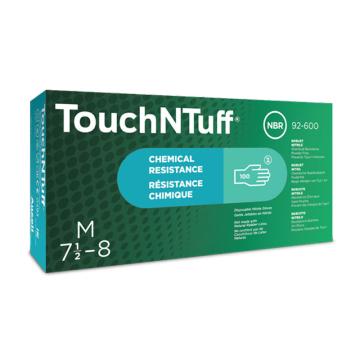 Ansell/安思尔 无粉一次性手套，Touch N Tuff® 一次性丁腈手套 无粉，100只/盒10盒/箱 92-600-L