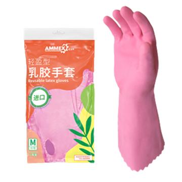 AMMEX/爱马斯 轻盈型乳胶手套 APLR42100