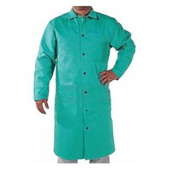 威特仕 焊接防护服火狐狸绿色烧焊加长服 33-6142-L