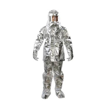 Raxwell 分体隔热服套装铝箔耐高温材质，防辐射热500度，L码 RW8181
