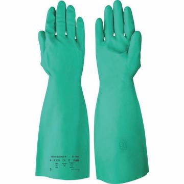 Ansell/安思尔 耐油耐化学品厚型丁腈手套 阿尔法泰克 溶贝克斯 37-165 L号 371659