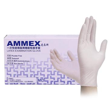 AMMEX/爱马斯 一次性橡胶手套 TLFCMD46100